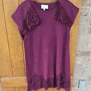 Belle France Cashmere Blend Top